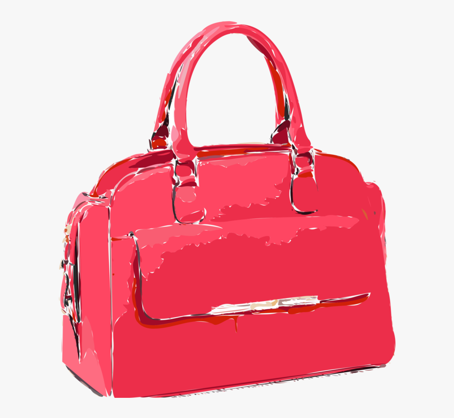 Peach,hand Luggage,leather - Clip Art , Free Transparent Clipart ...