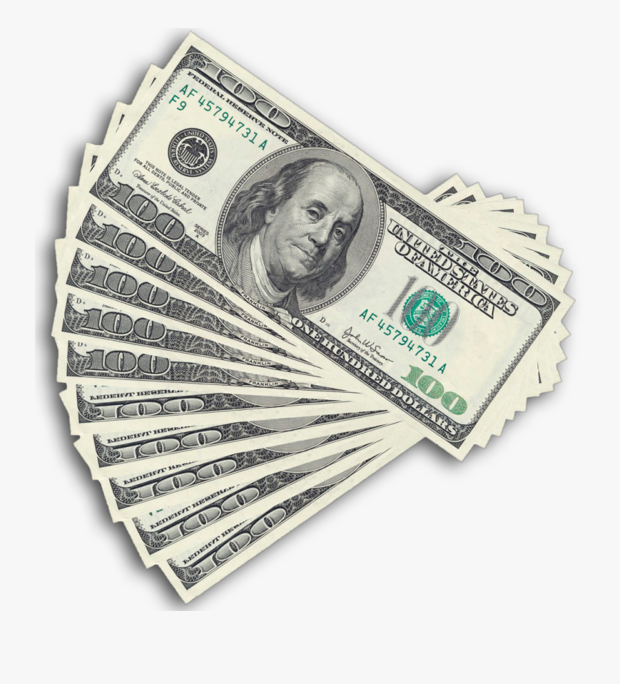 United States One Hundred Dollar Bill United States - Hundred Dollar Bills Png, Transparent Clipart