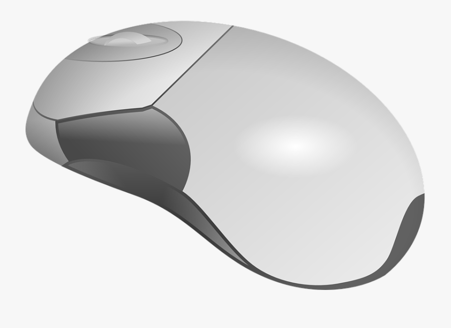Download White Computer Mouse Png Images Background - Computer Mouse Clip Art, Transparent Clipart