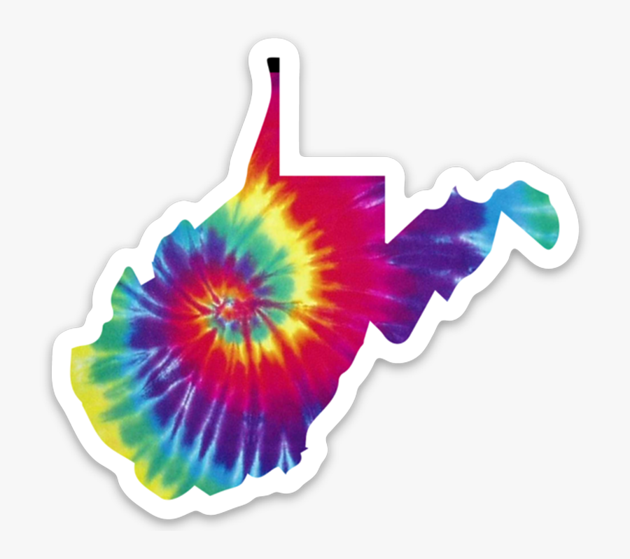 Wv Is Tie Dye For - Background Tie Dye Color, Transparent Clipart