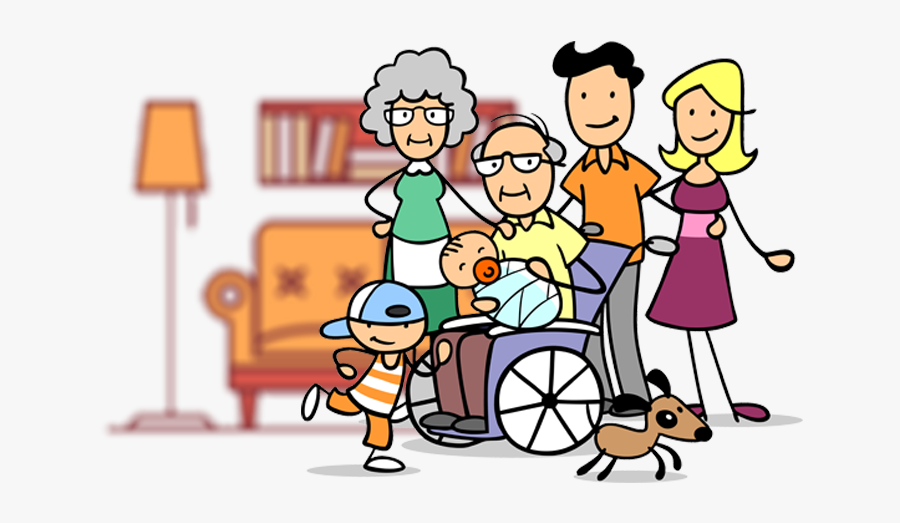 Anne Lives With Her Husband Bill - Family Photo Taking Cartoon, Transparent Clipart