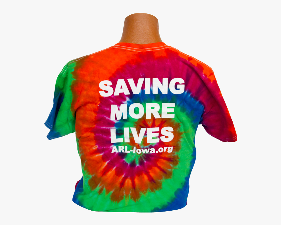 Arl Tie Dye T Shirt - Blouse, Transparent Clipart