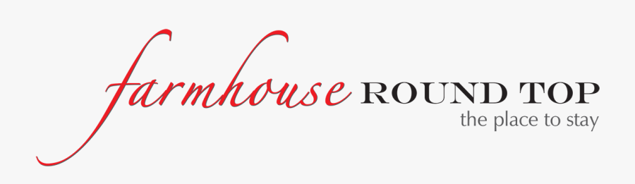 A Place To Stay At Round Top - Calligraphy, Transparent Clipart