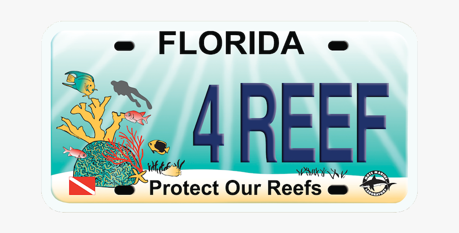 Protect Our Reef Plate - Graphic Design, Transparent Clipart