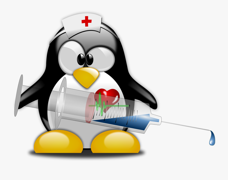 Penguin Get Well Soon, Transparent Clipart