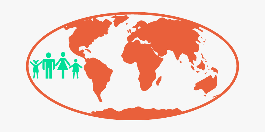 Shots To Go Travel & Immunization Clinic - World Map, Transparent Clipart