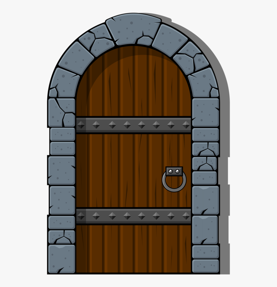 Puerta De Castillo Animado, Transparent Clipart