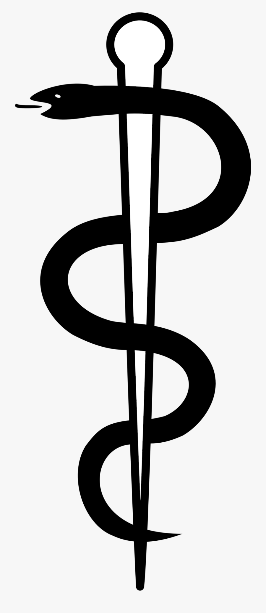 Medical Snake Logo Png, Transparent Clipart