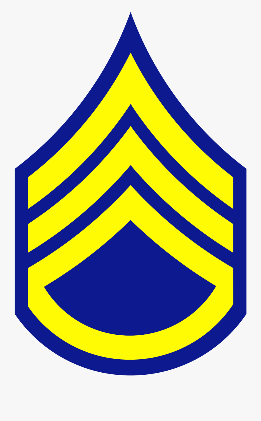 Staff Sergeant Rank Png, Transparent Clipart