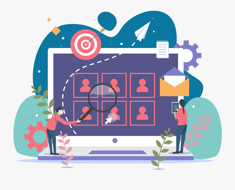 Hr Flat Illustration, Transparent Clipart