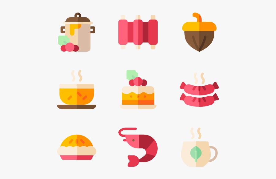 Christmas Food And Drink, Transparent Clipart