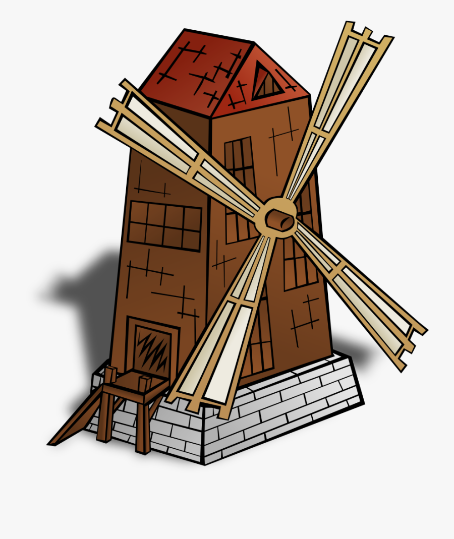 Transparent Barn Png - Mill Clipart, Transparent Clipart