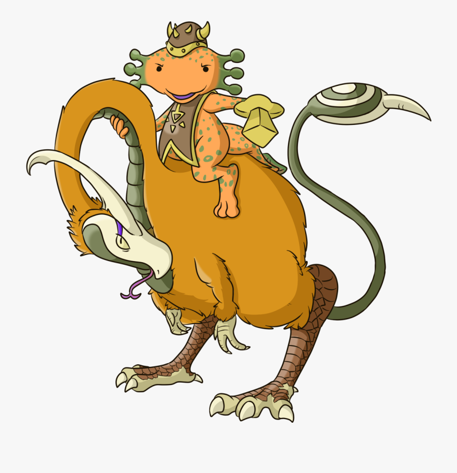 Ostrich Cowboy - Cartoon, Transparent Clipart