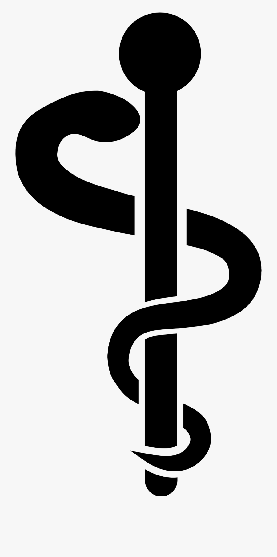Microsoft Clipart Medicine - Medical Rod Of Asclepius, Transparent Clipart