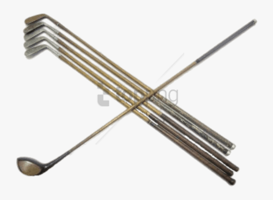 Free Png Download Antique Golf Clubs Png Images Background - Golf Club, Transparent Clipart