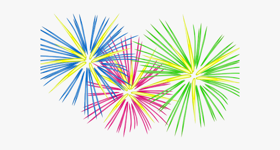 Firework Clipart Celebration - Animated Transparent Background Fireworks, Transparent Clipart