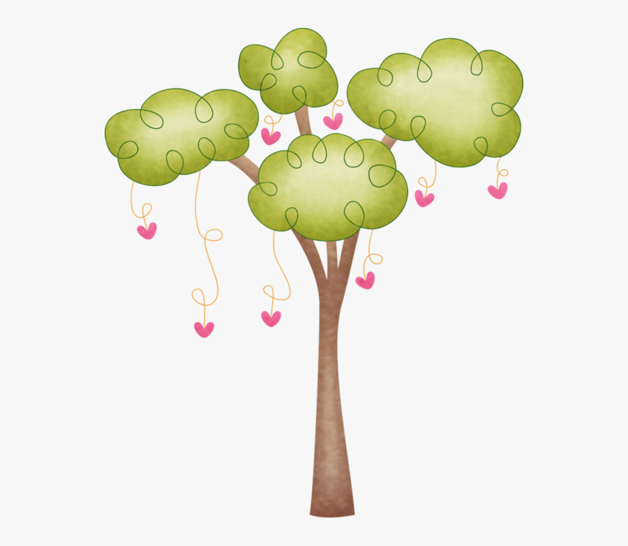 Transparent Heart Tree Png - Arvore Jardim Png, Transparent Clipart