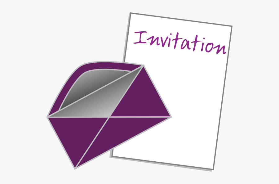Invitation Card Clip Art, Transparent Clipart
