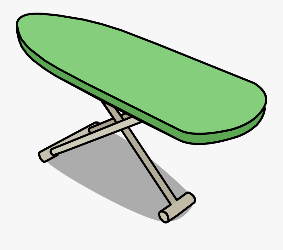 Iron Clipart Iron Board - Ironing Board Clip Art, Transparent Clipart