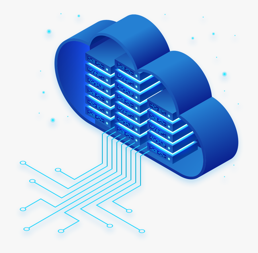 Cloud Computing, Transparent Clipart