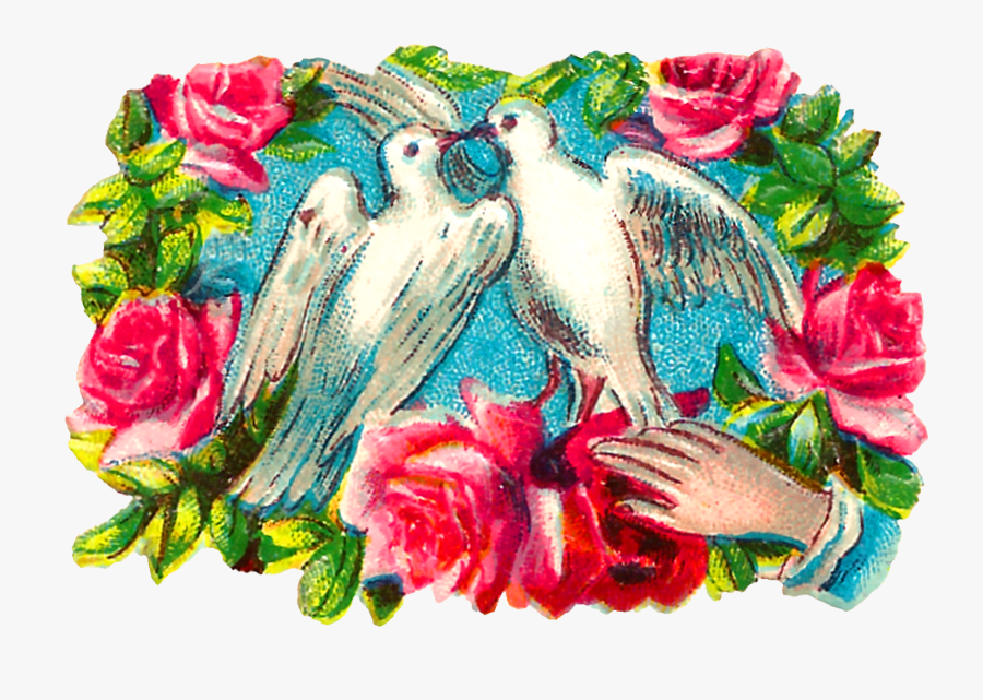 Transparent Wedding Dove Png - Floral Design, Transparent Clipart