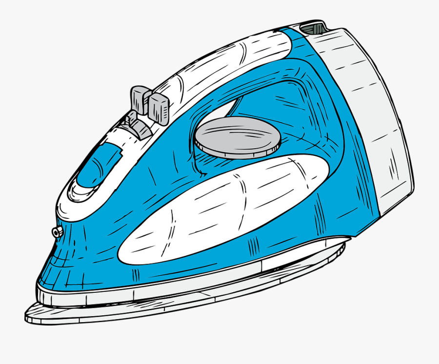 Clothes Iron Clip Art Download - Draw A Clothes Iron, Transparent Clipart