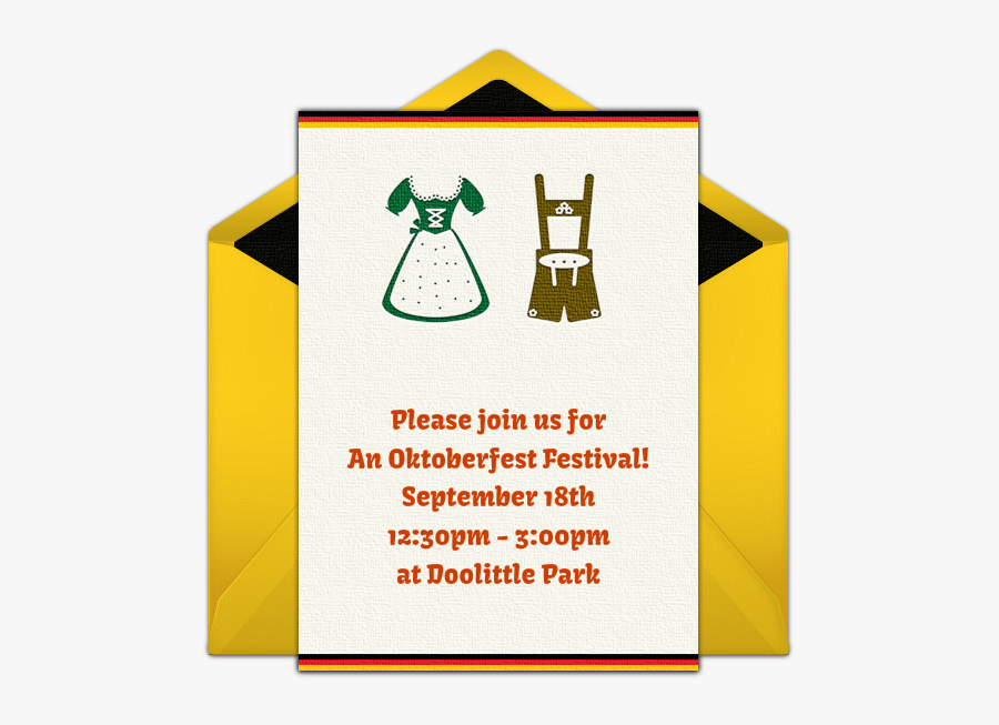 Clip Art Free Clothing Invitations Party, Transparent Clipart