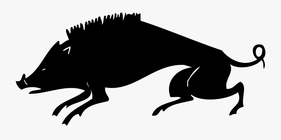 Wild West Caravan Silhouette, Transparent Clipart