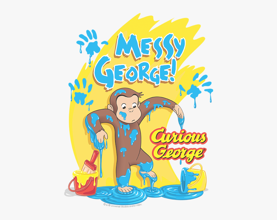 Curious George T Shirt, Transparent Clipart