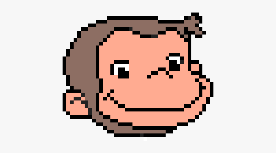 Curious George Perler Beads, Transparent Clipart