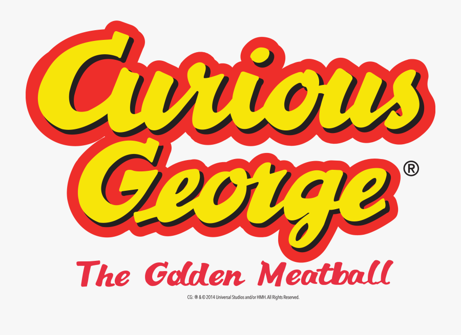 Curious George Title, Transparent Clipart