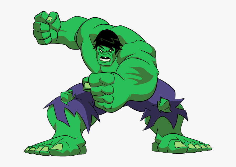 Hulk Clipart Mini - Avengers Earth's Mightiest Heroes Hulk Png, Transparent Clipart