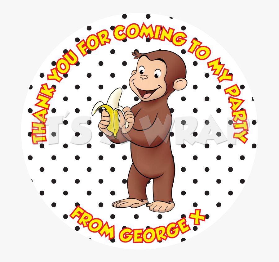 Monkey Eating A Banana Cartoon, Transparent Clipart