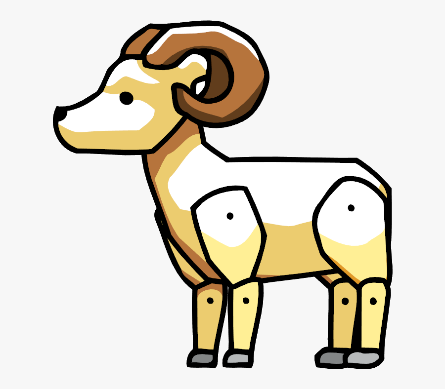 Ram - Scribblenauts Ram, Transparent Clipart