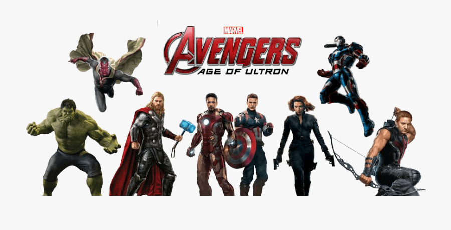 Hulk Spider-man Ultron Avengers - Transparent Background Avenger Png, Transparent Clipart