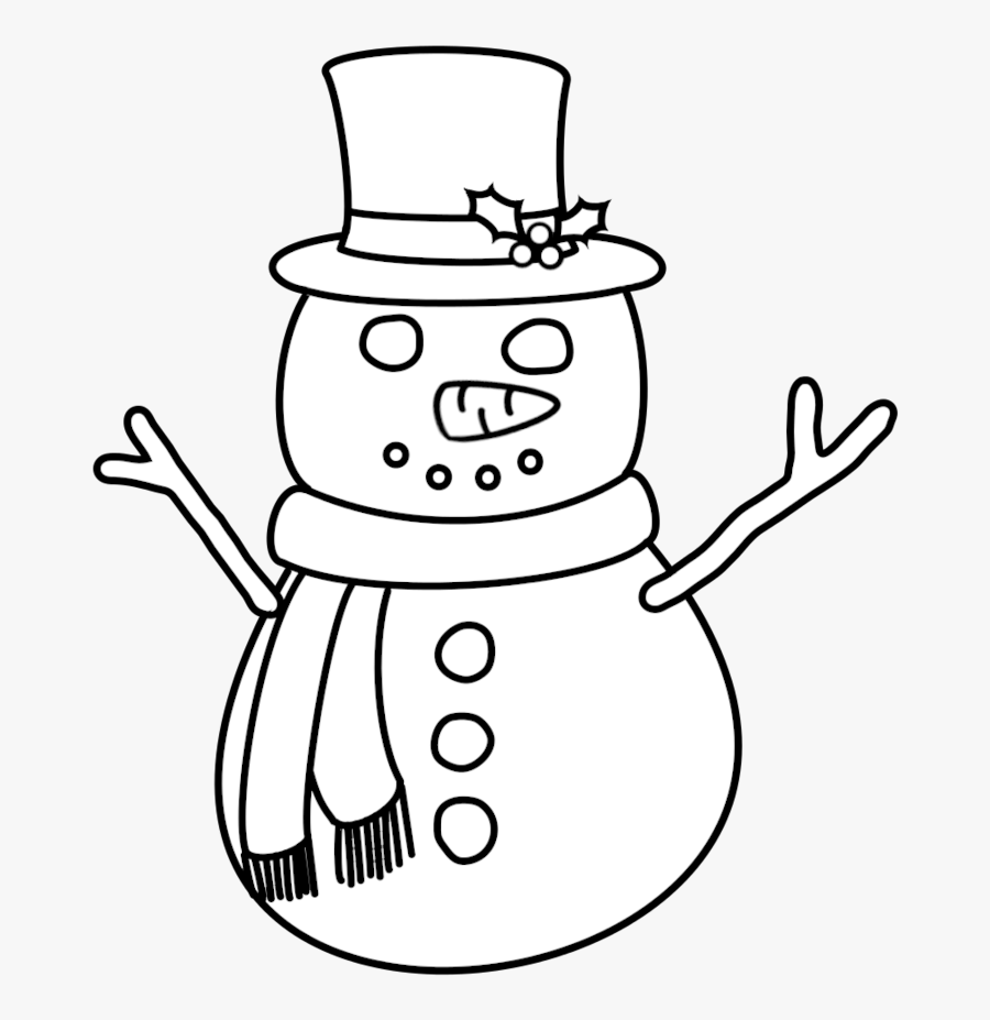Snow Man At Getdrawings Com Free For - Snowman, Transparent Clipart