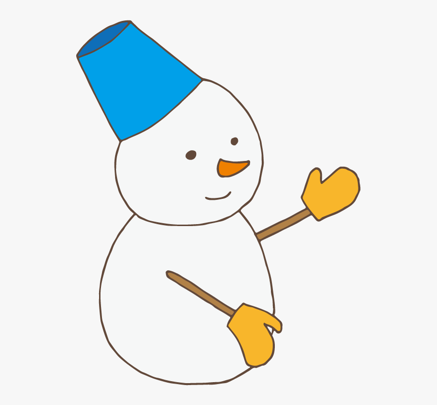 Snowman - Cartoon, Transparent Clipart