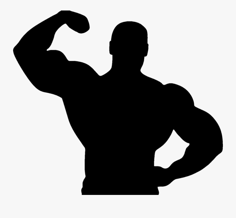 Gallery Of Hulk Drawing Line 2 Art Clip Bodybuilding - Muscle Silhouette Png, Transparent Clipart