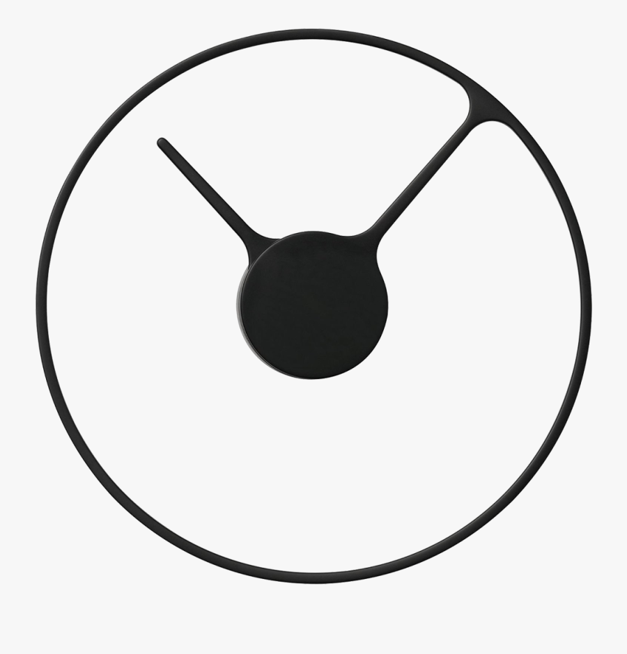 Stelton Time Large Wall Clock, Black - Stelton Time, Transparent Clipart