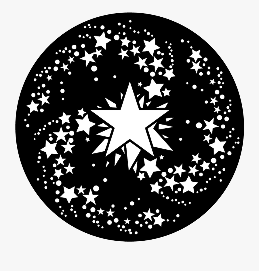 Apollo Design Me-9097 Sparkler Star Breakup Steel Pattern - Circle, Transparent Clipart