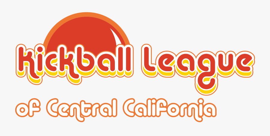 Kickball League Of Central California - Graphic Design, Transparent Clipart