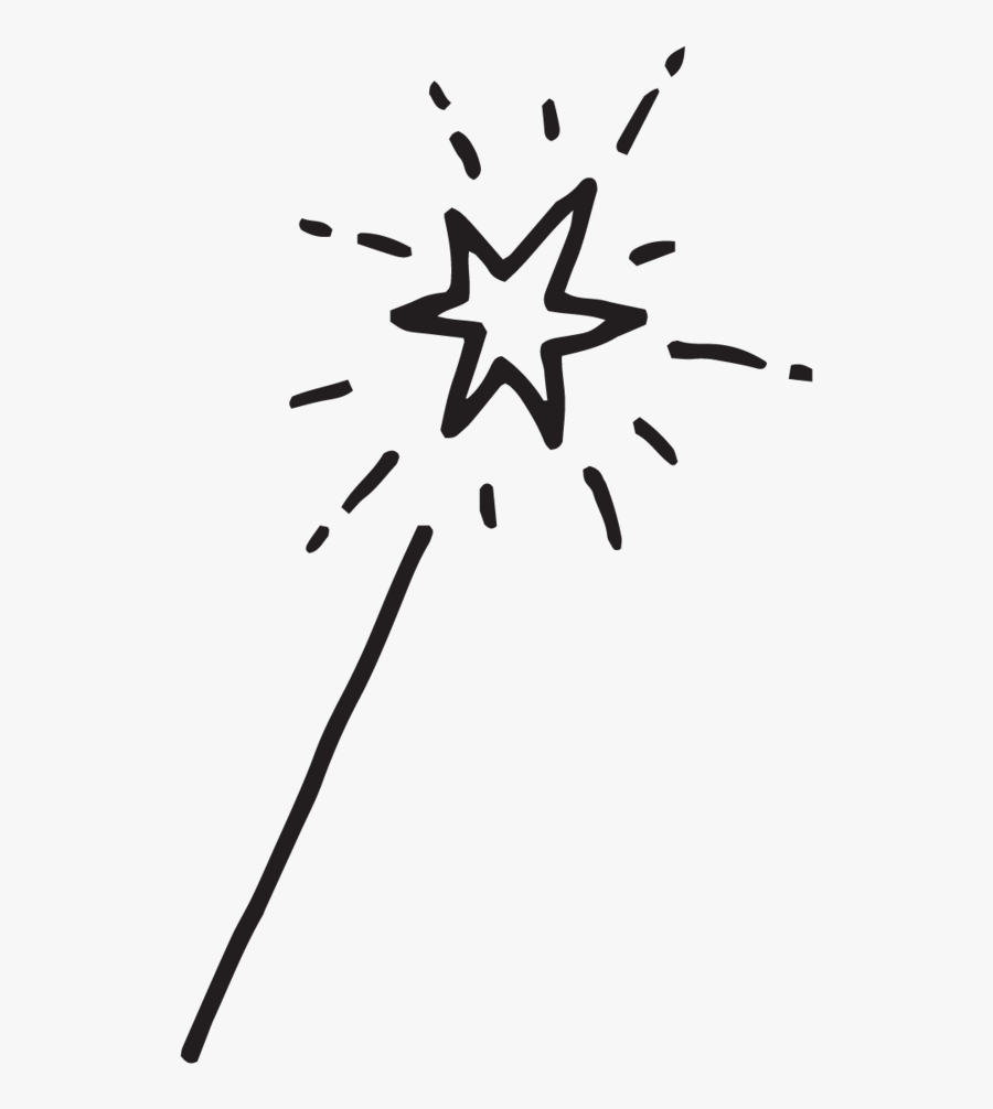 Sparkler, Transparent Clipart