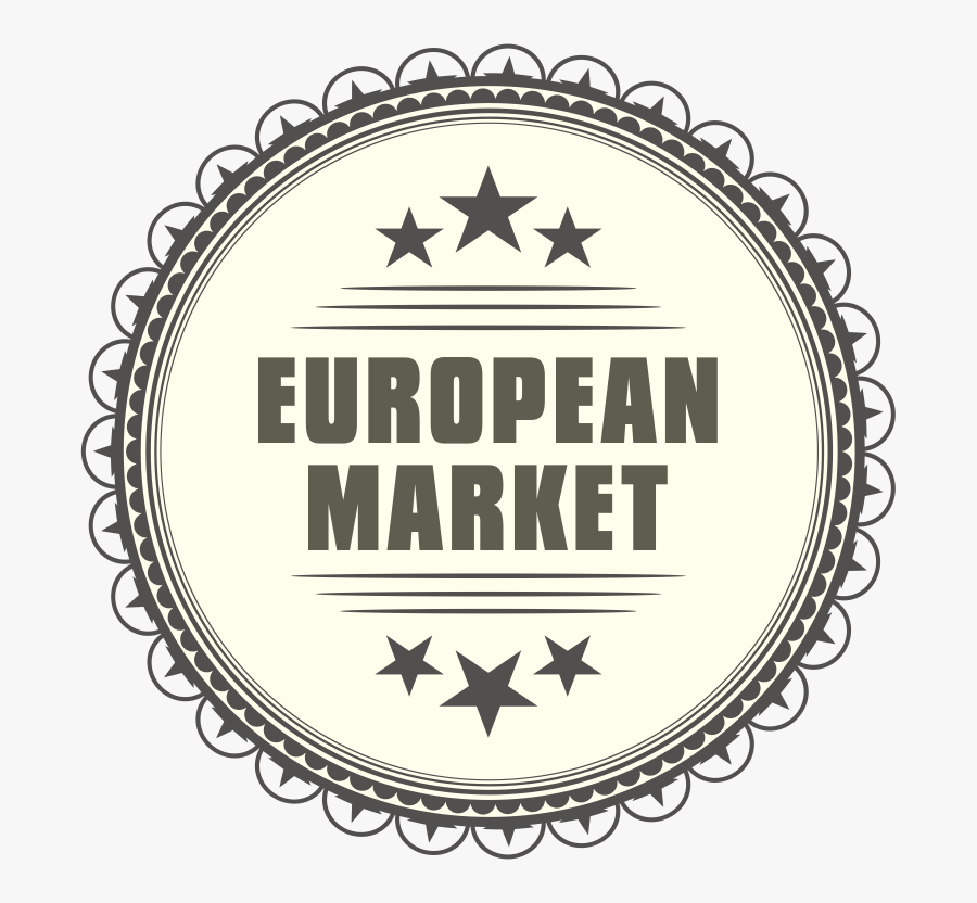 European Market - Circle, Transparent Clipart