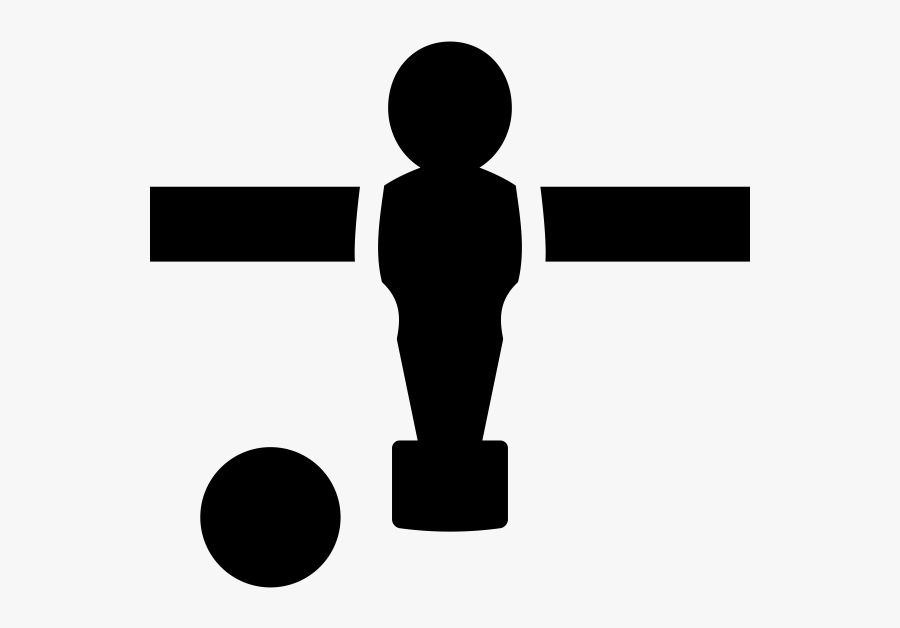 Table Soccer Icon, Transparent Clipart