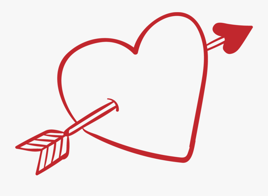 Cupid Arrow Vector - Cupid Heart, Transparent Clipart