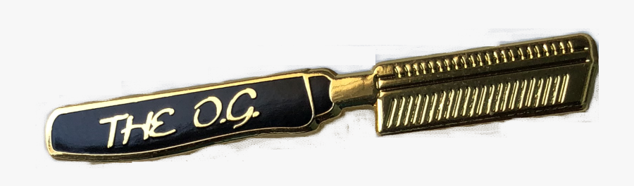 Hot Comb Pin - Zipper, Transparent Clipart