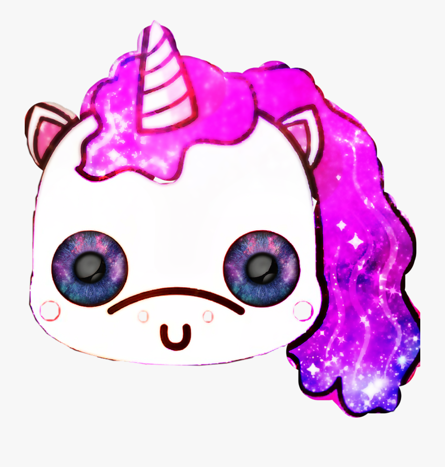 #unicon #unicornio🌈 - Cabeça De Unicornio Kawaii, Transparent Clipart