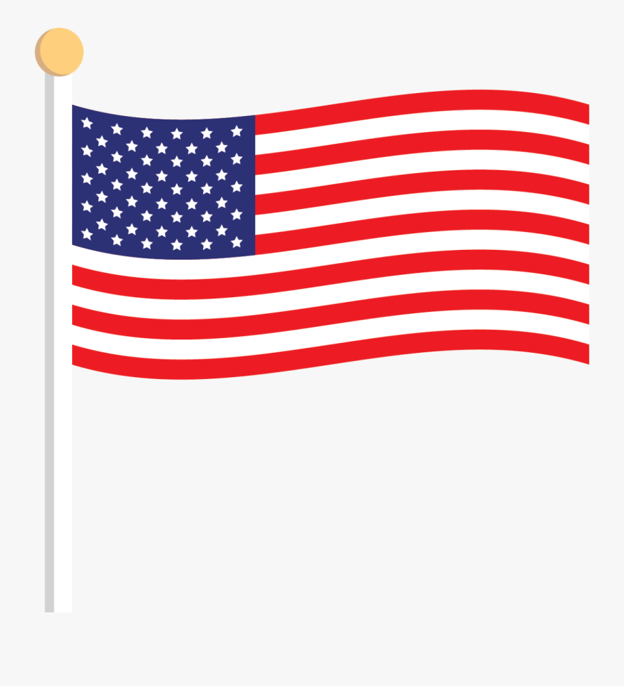 Flag Usa Country, Transparent Clipart