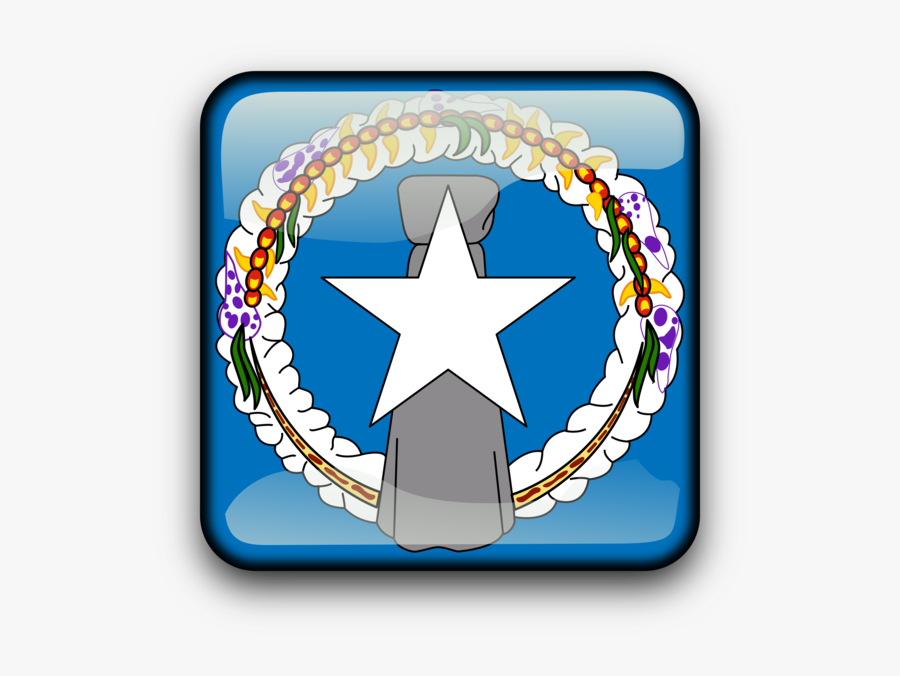 Symbol,saipan,united States - Northern Mariana Islands Flag Png, Transparent Clipart