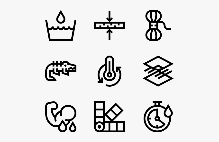 Fabric Features - Social Media Logos Png White, Transparent Clipart